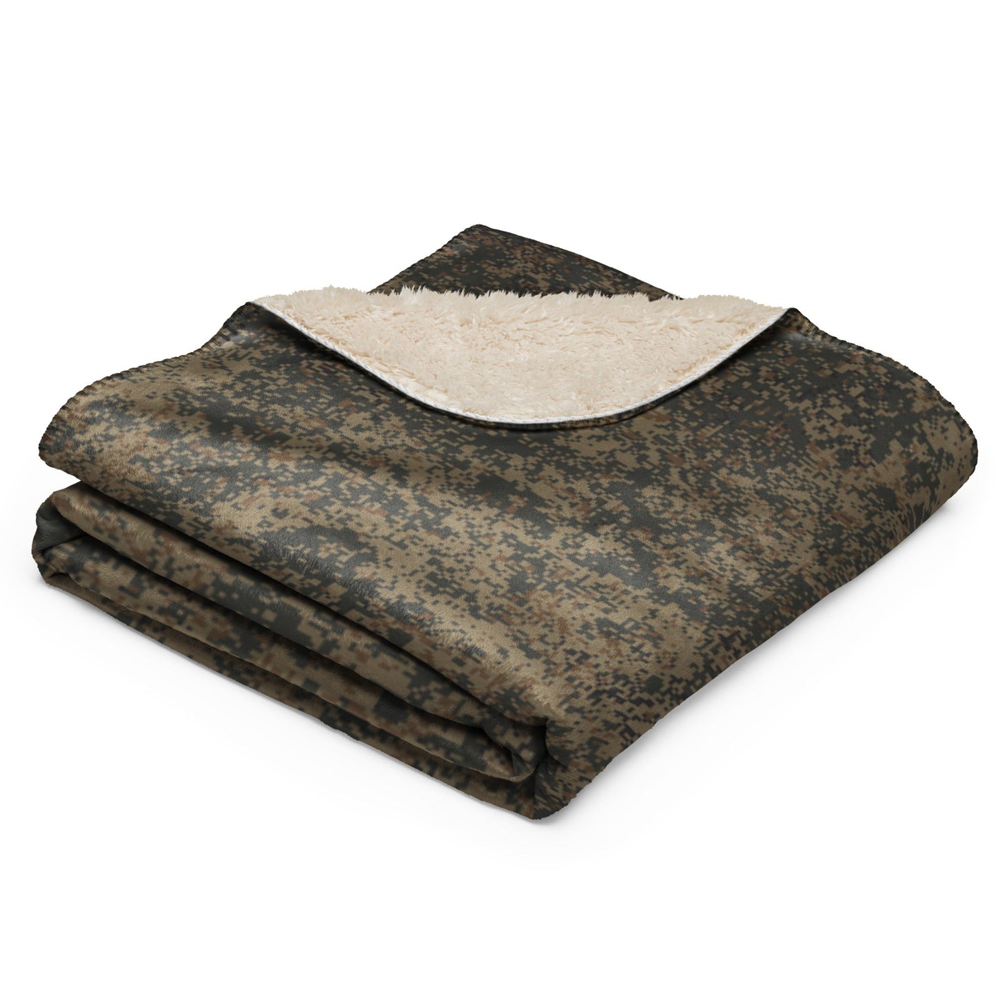 Russian Digital EMR Mountain CAMO Sherpa Blanket