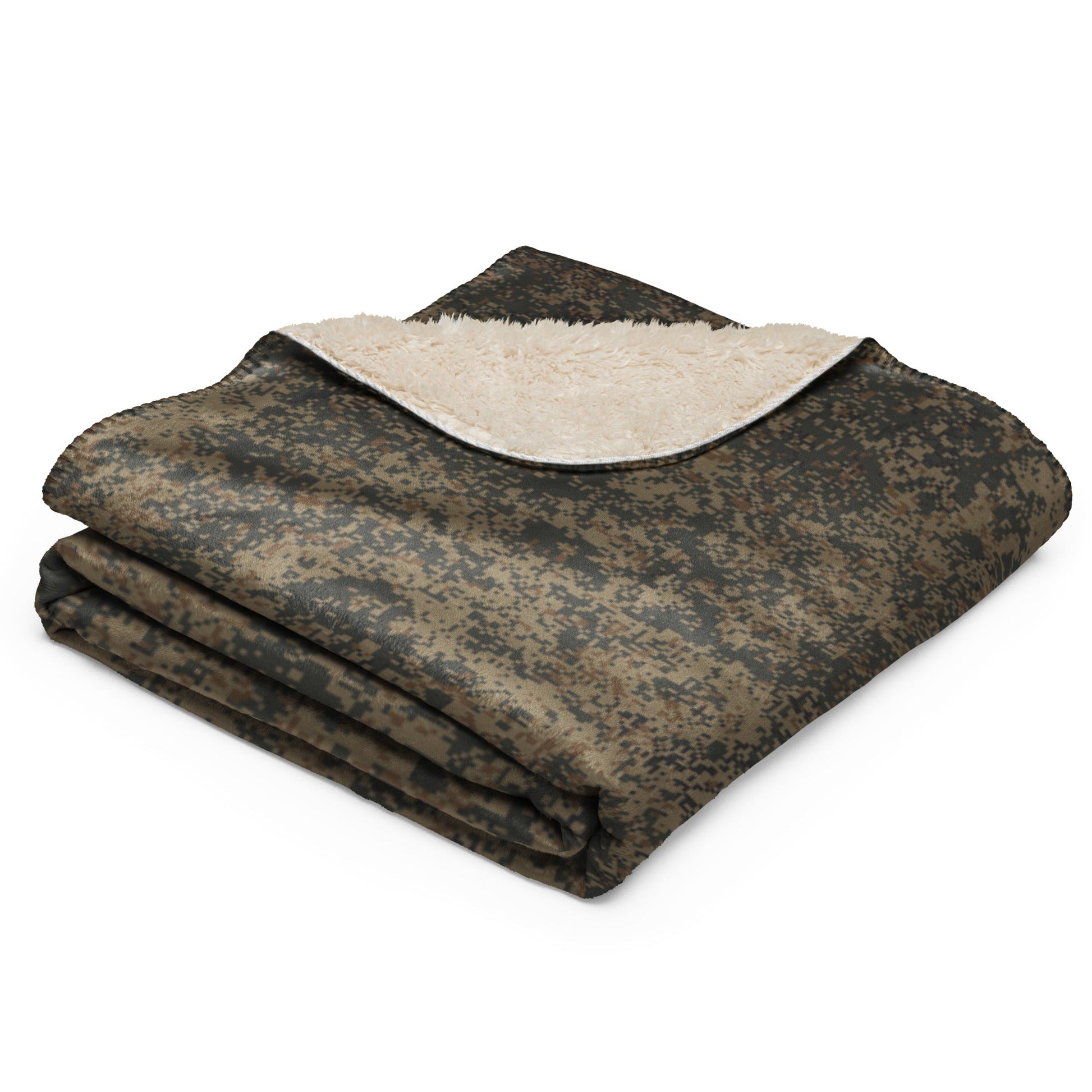 Russian Digital EMR Mountain CAMO Sherpa Blanket