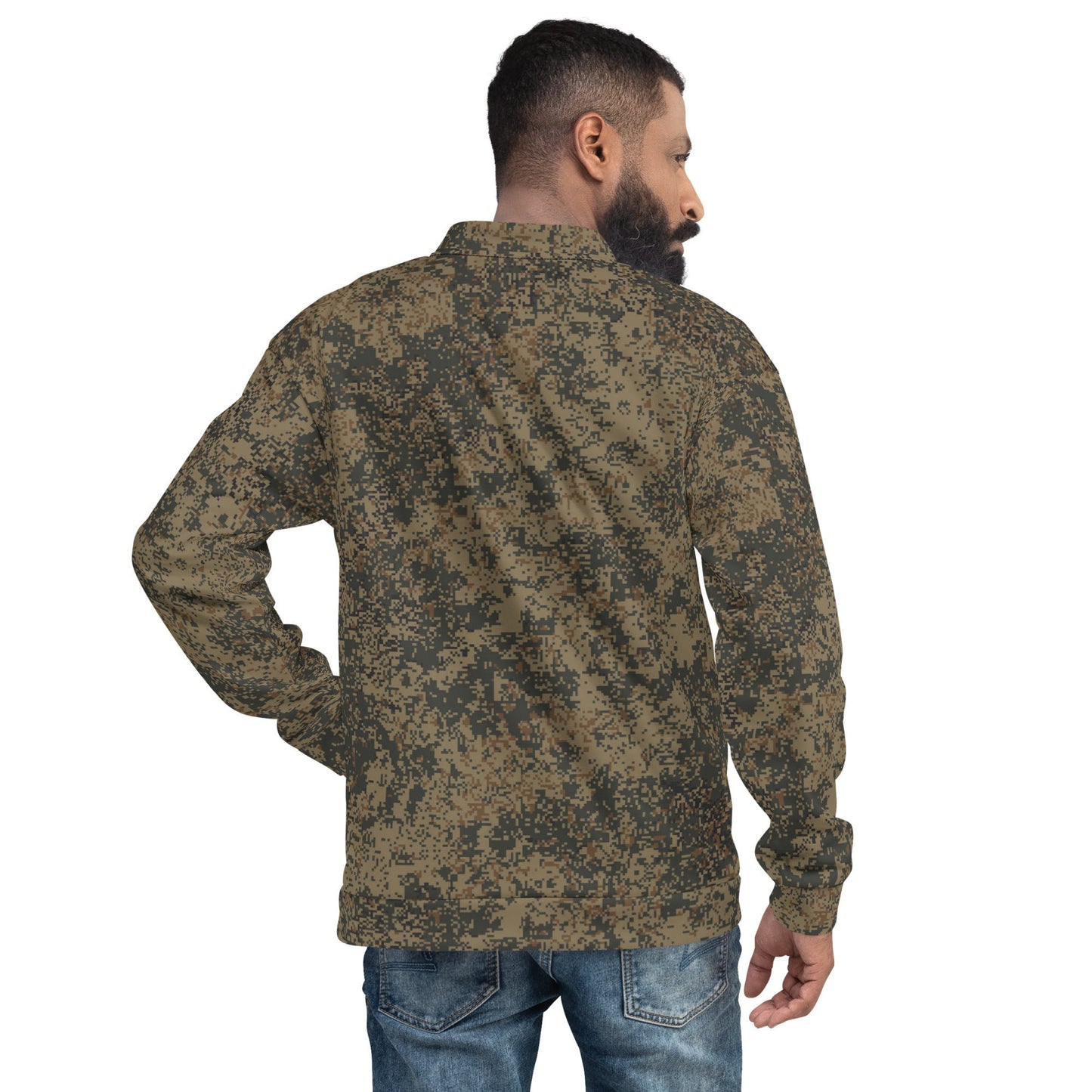 Russian Digital EMR Mountain CAMO Unisex Bomber Jacket