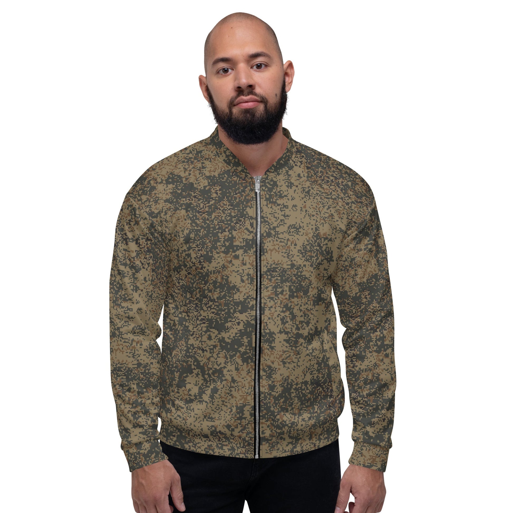 Russian Digital EMR Mountain CAMO Unisex Bomber Jacket