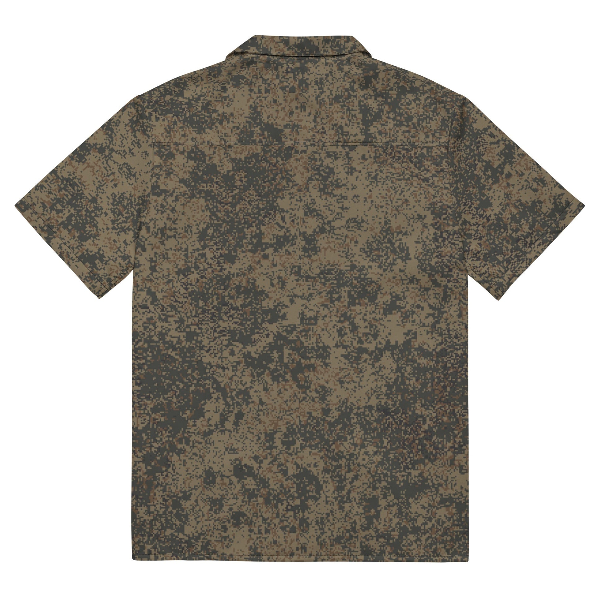 Russian Digital EMR Mountain CAMO Unisex Short-Sleeve Button Shirt