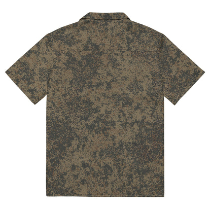 Russian Digital EMR Mountain CAMO Unisex Short-Sleeve Button Shirt