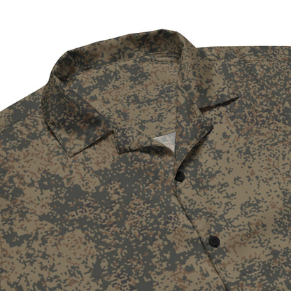 Russian Digital EMR Mountain CAMO Unisex Short-Sleeve Button Shirt