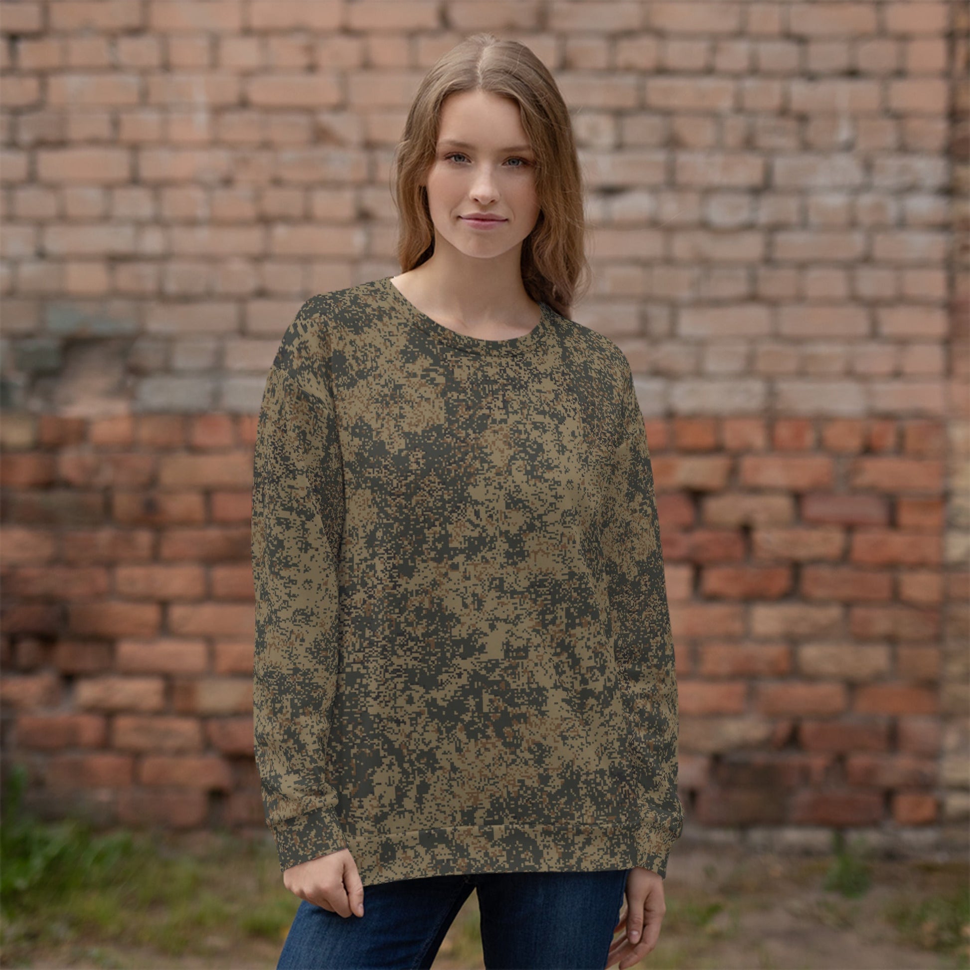 Russian Digital EMR Mountain CAMO Unisex Sweatshirt