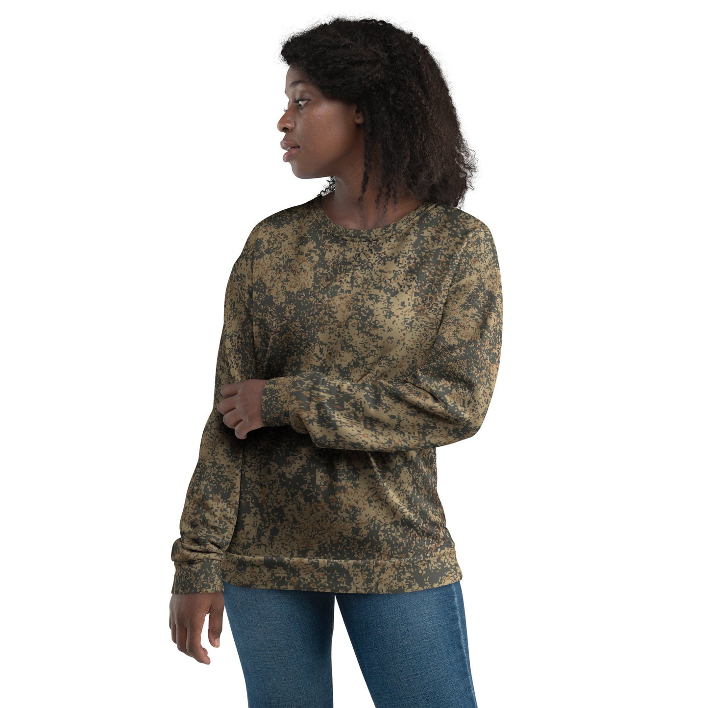 Russian Digital EMR Mountain CAMO Unisex Sweatshirt