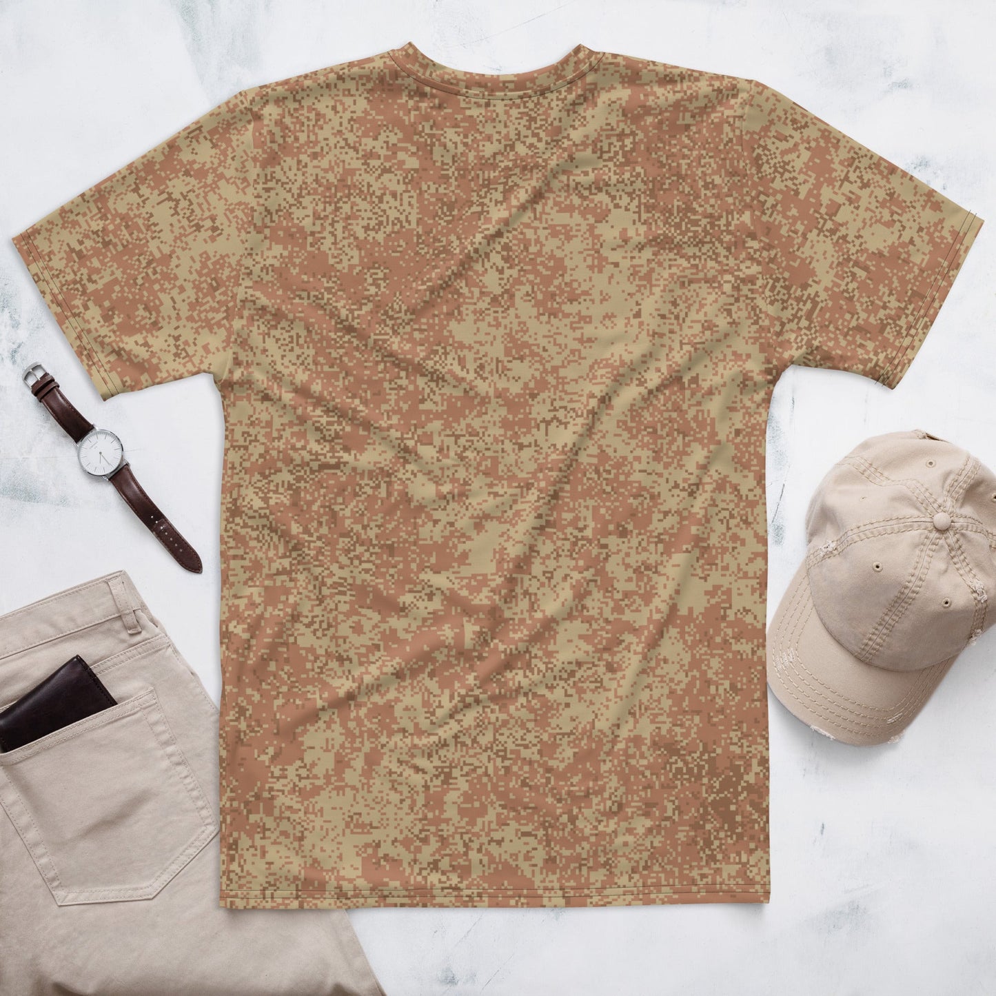 Russian Digital EMR Ratnik Desert CAMO Mens t-shirt - T-Shirts