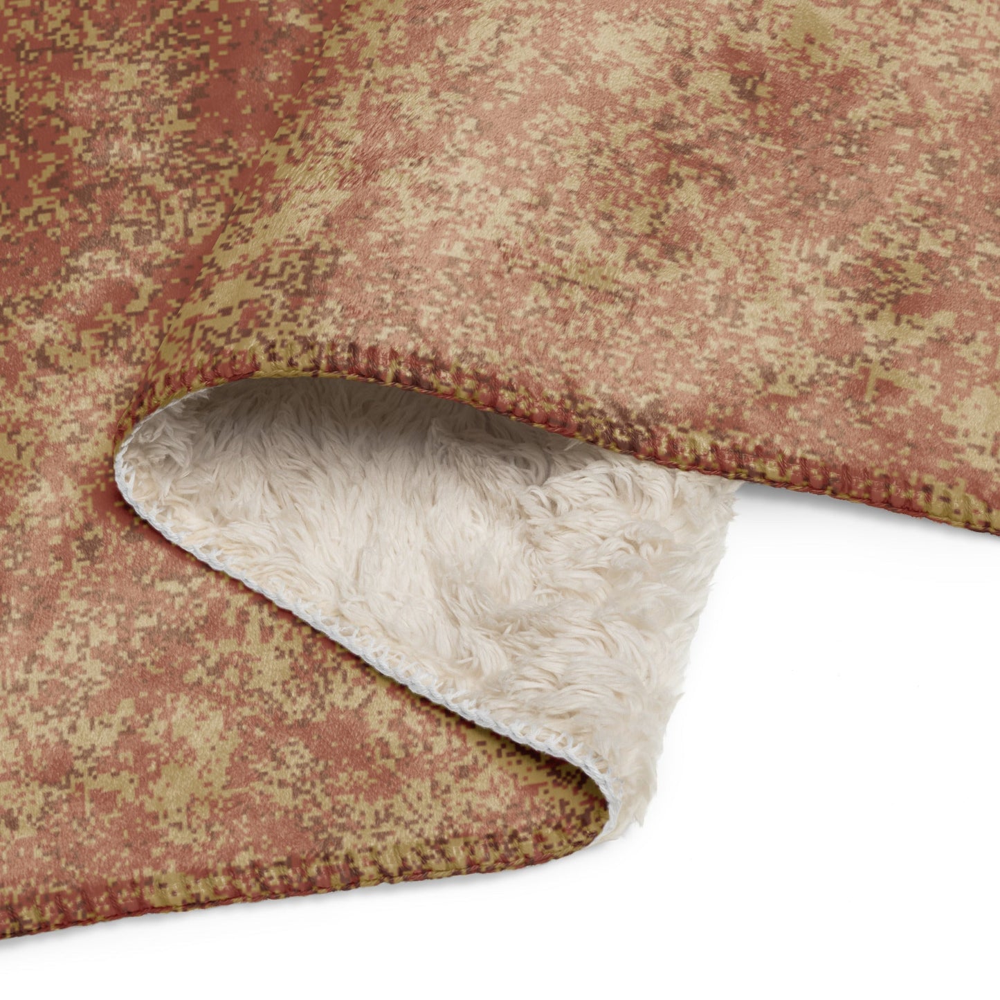 Russian Digital EMR Ratnik Desert CAMO Sherpa blanket - Blankets