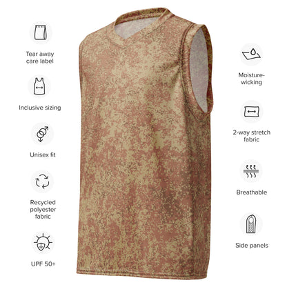 Russian Digital EMR Ratnik Desert CAMO unisex basketball jersey - Basketball Jerseys