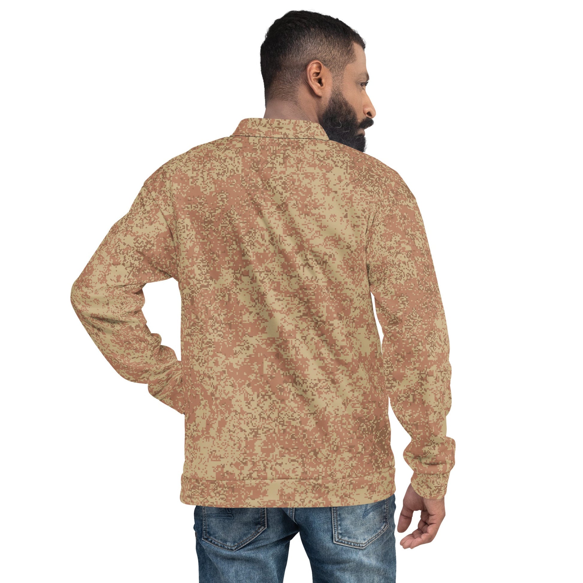 Russian Digital EMR Ratnik Desert CAMO Unisex Bomber Jacket - Jackets