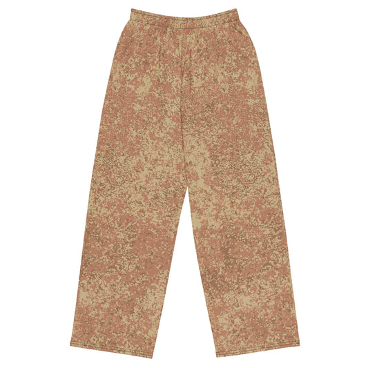 Russian Digital EMR Ratnik Desert CAMO unisex wide-leg pants - 2XS - Wide-leg Pants