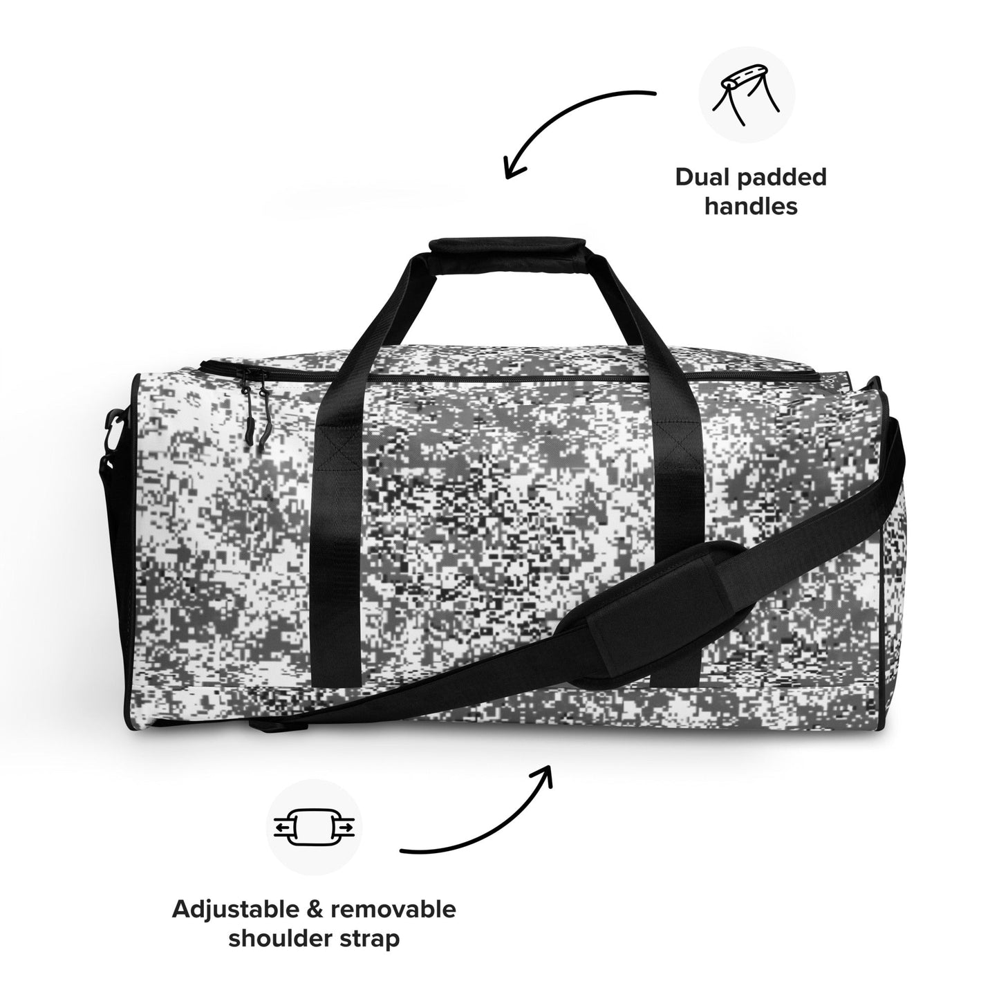 Russian Digital EMR Snow CAMO Duffle bag - Bags