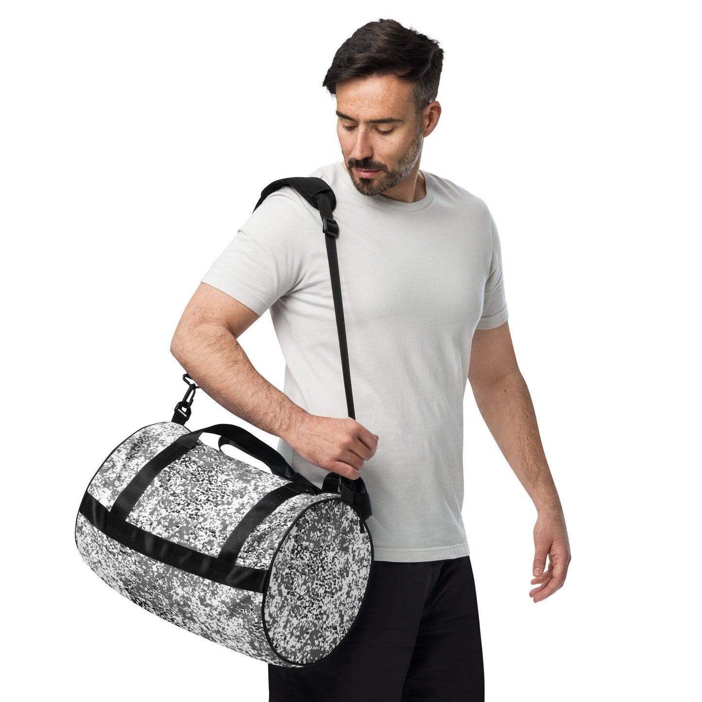 Russian Digital EMR Snow CAMO gym bag - Gym Bags