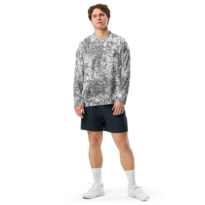 Russian Digital EMR Snow CAMO hockey fan jersey - Hockey Jerseys