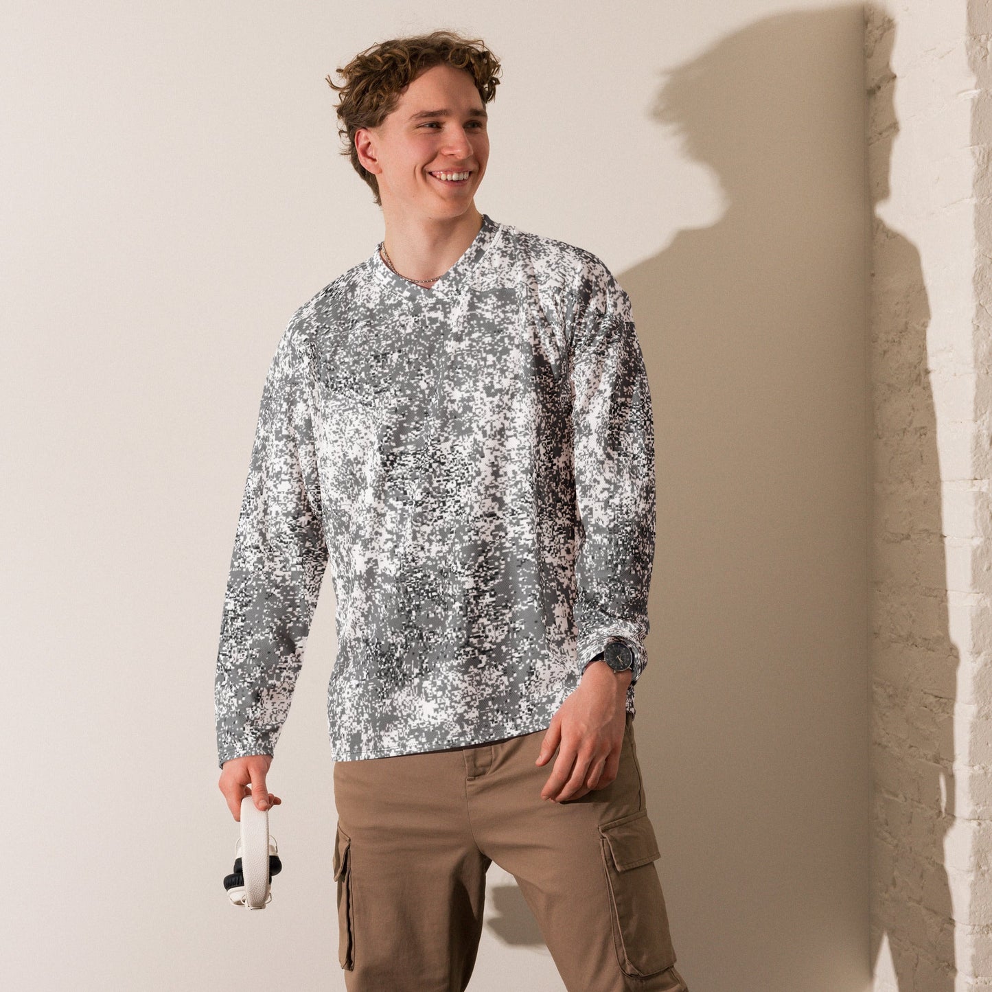 Russian Digital EMR Snow CAMO hockey fan jersey - Hockey Jerseys