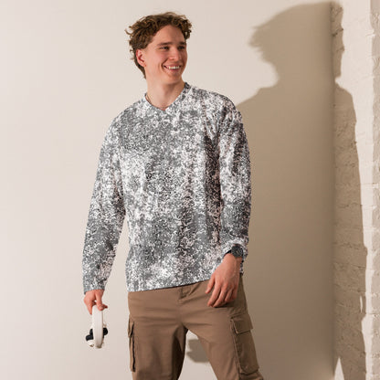 Russian Digital EMR Snow CAMO hockey fan jersey - Hockey Jerseys