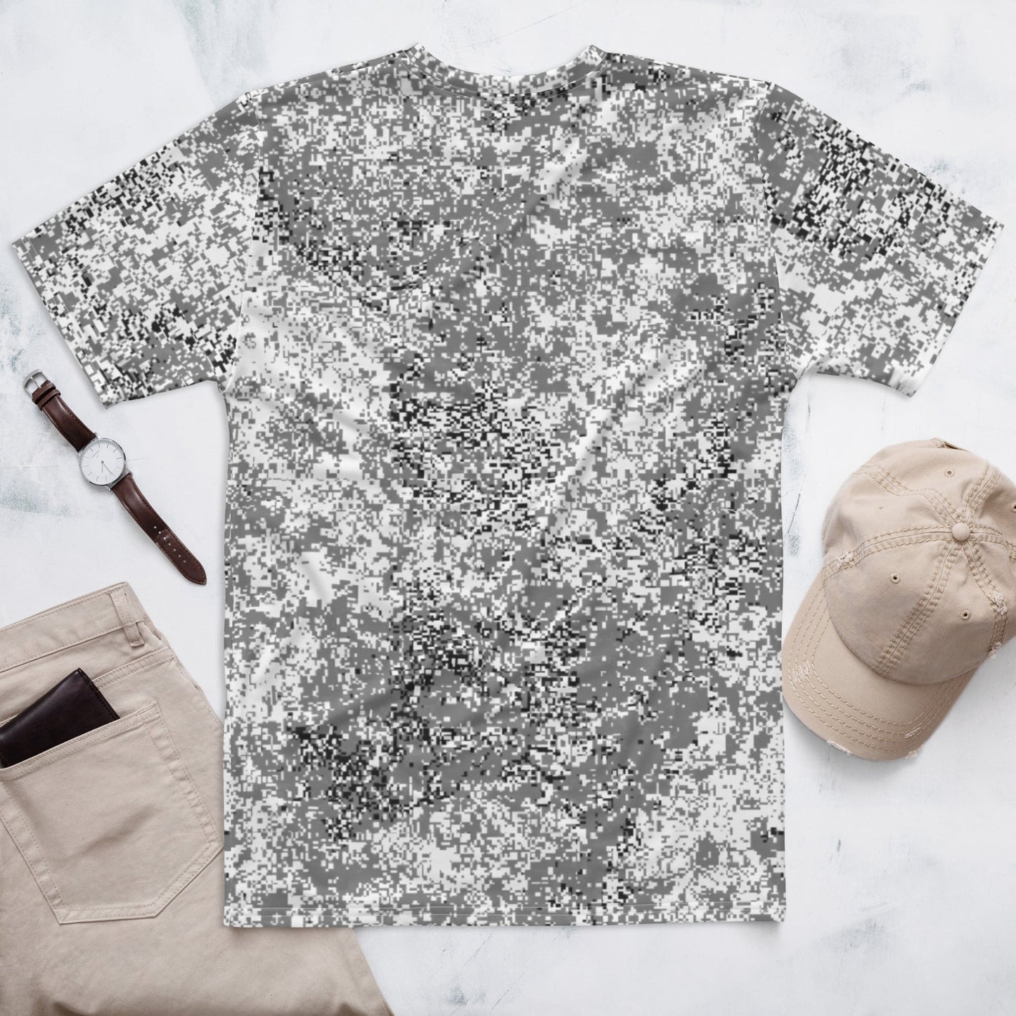 Russian Digital EMR Snow CAMO Mens t-shirt - T-Shirts