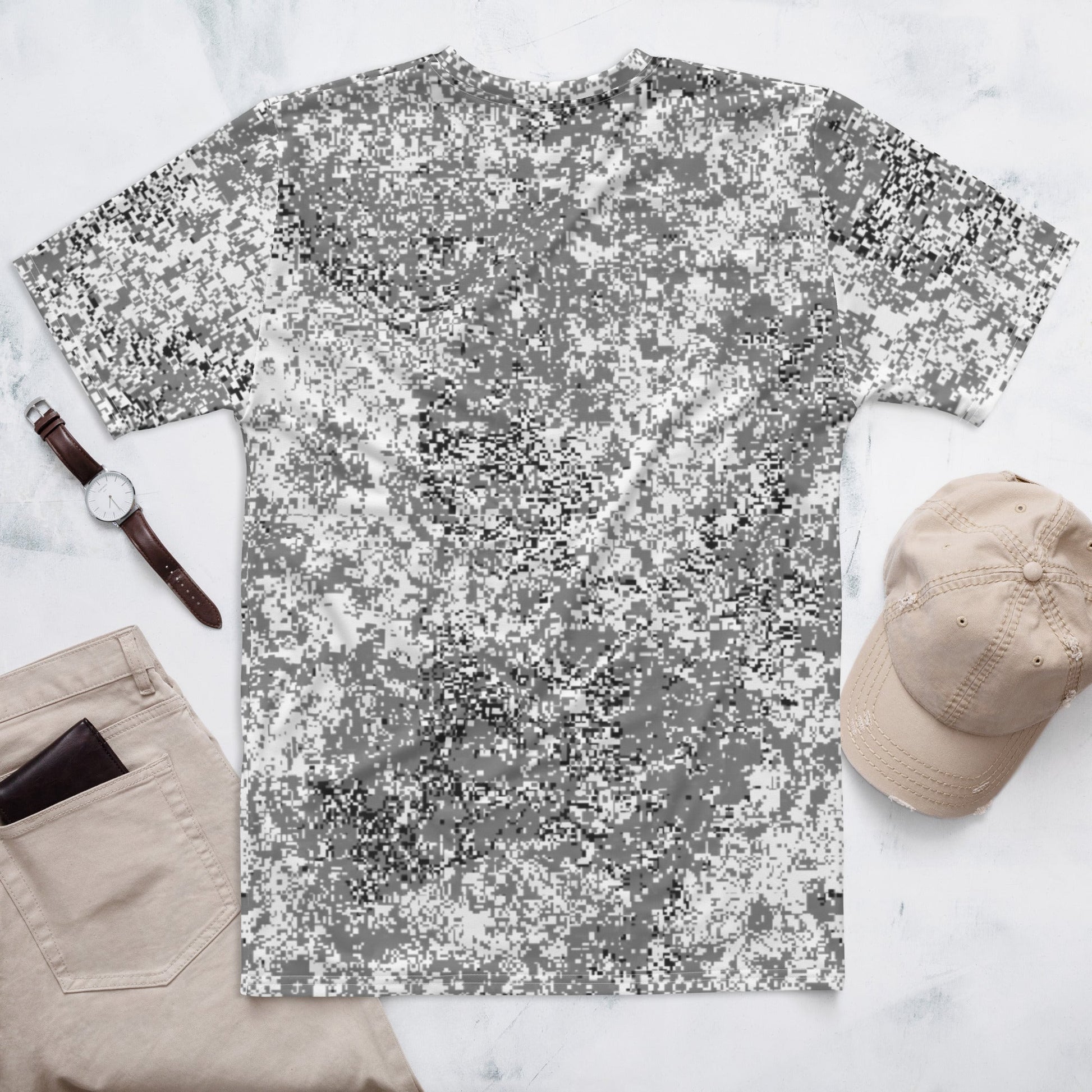 Russian Digital EMR Snow CAMO Mens t-shirt - T-Shirts