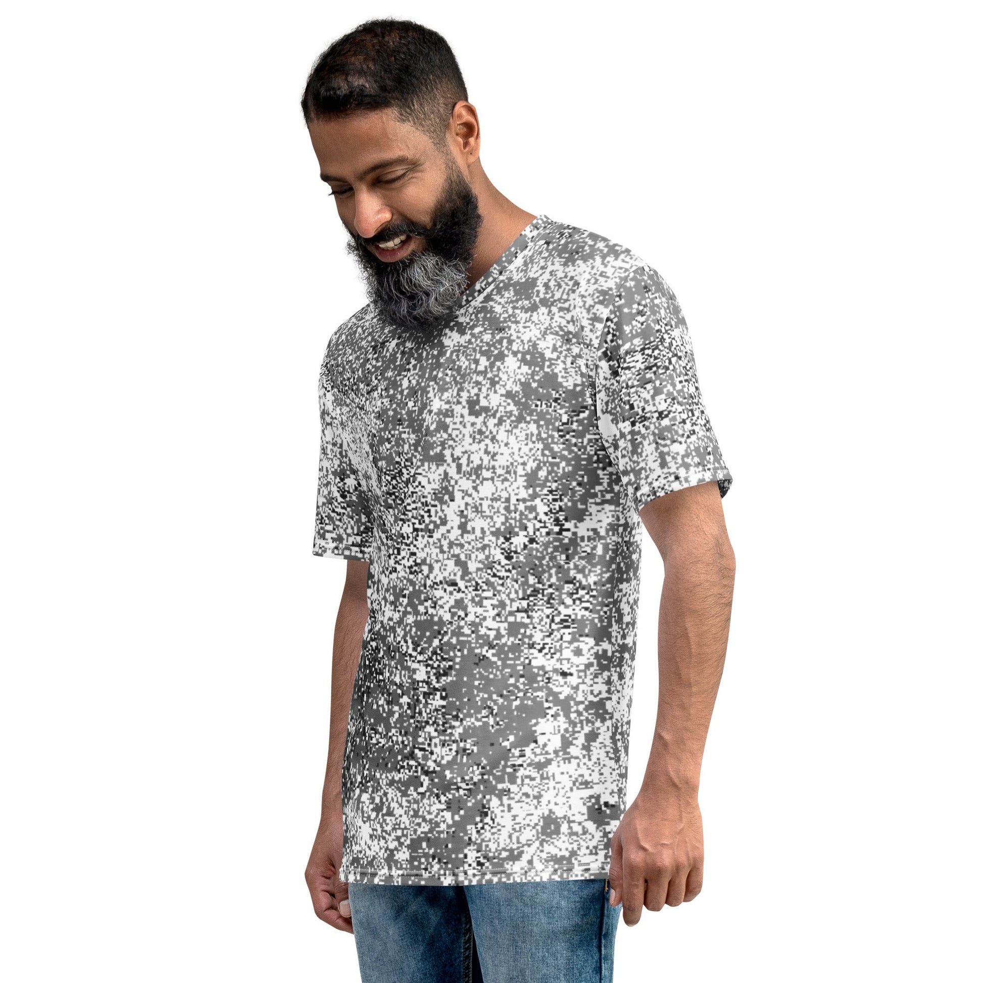 Russian Digital EMR Snow CAMO Mens t-shirt - T-Shirts