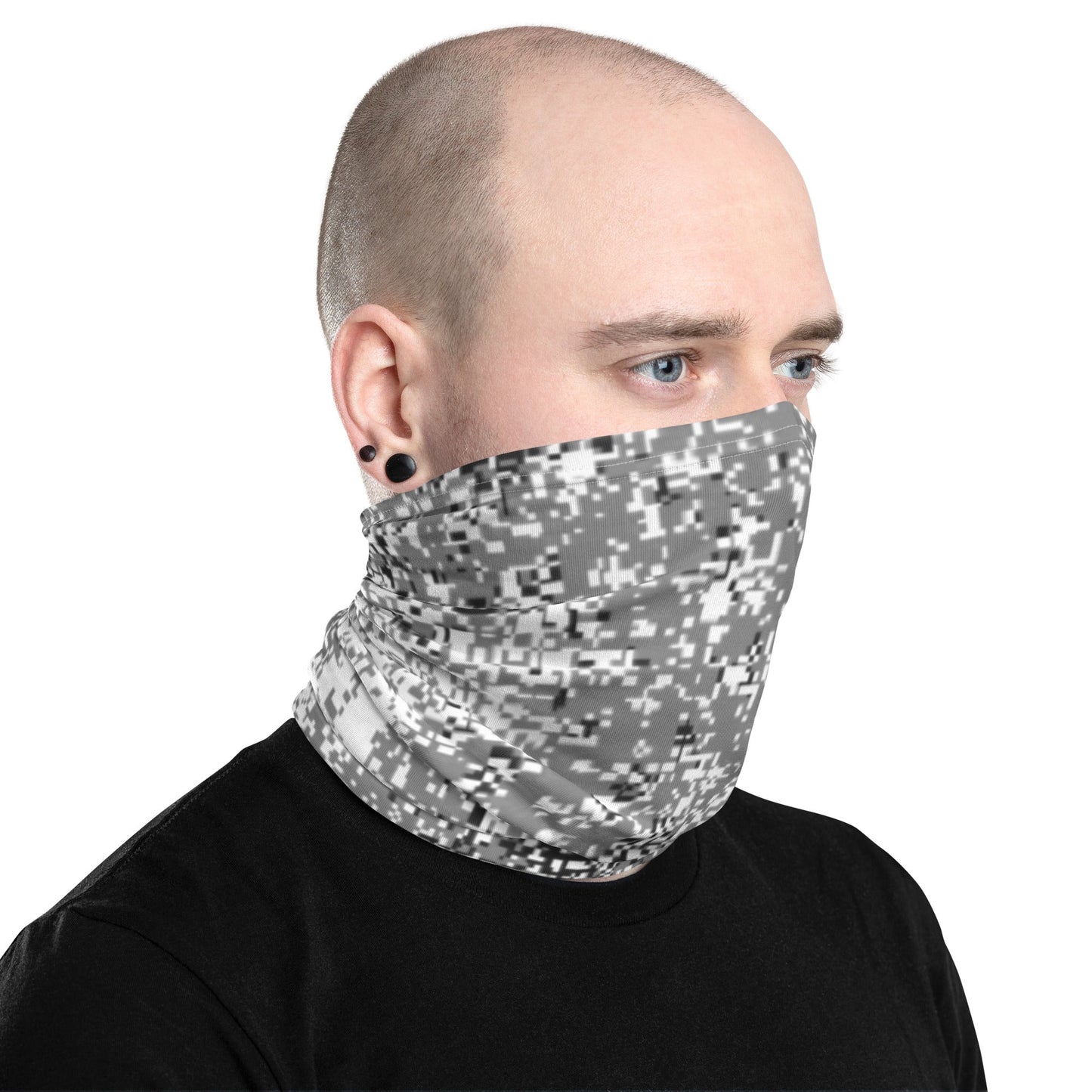Russian Digital EMR Snow CAMO Neck Gaiter - Gaiters
