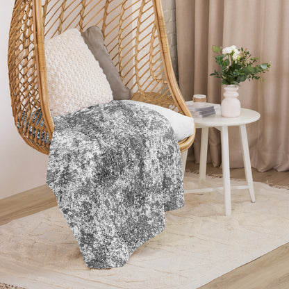 Russian Digital EMR Snow CAMO Sherpa blanket - Blankets