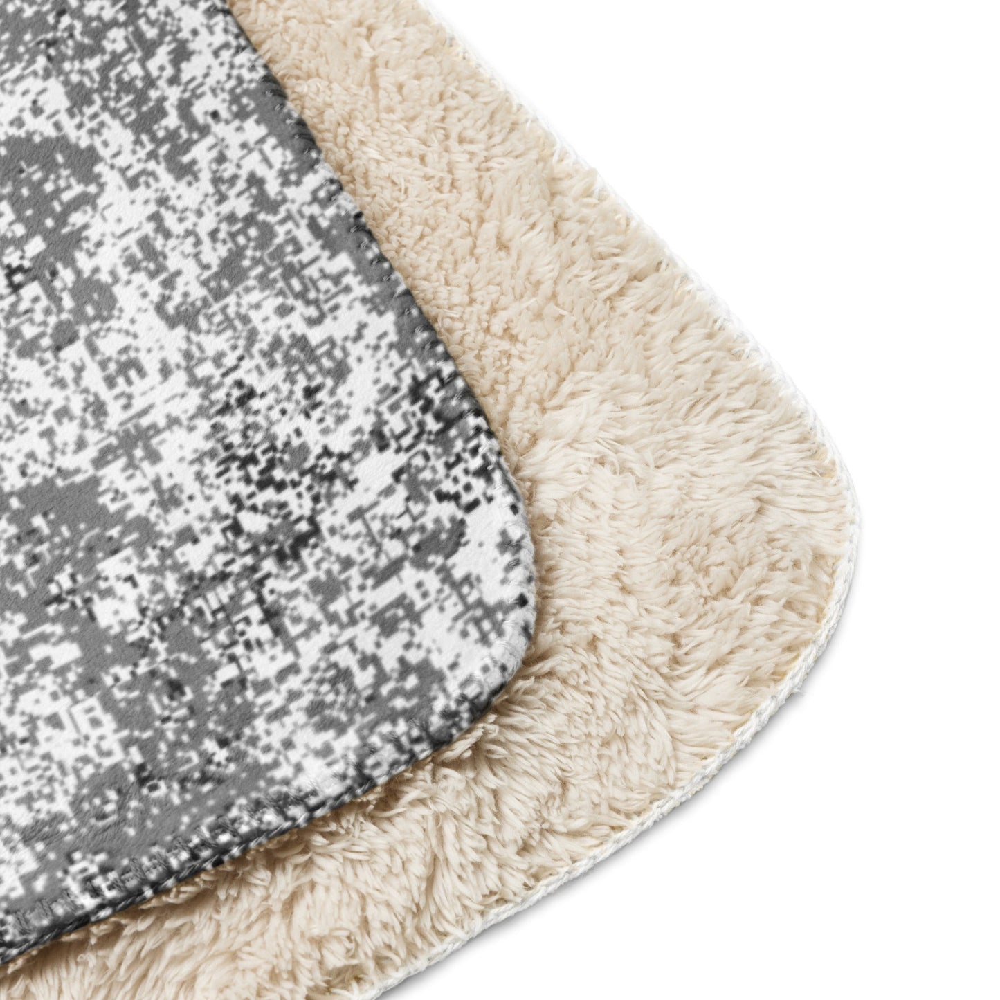 Russian Digital EMR Snow CAMO Sherpa blanket - Blankets