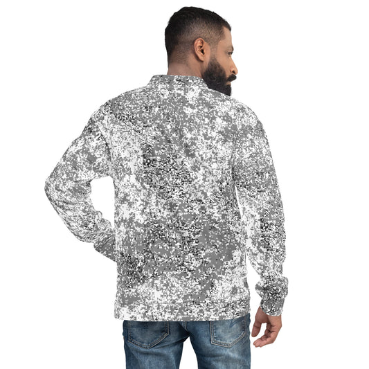 Russian Digital EMR Snow CAMO Unisex Bomber Jacket - Jackets