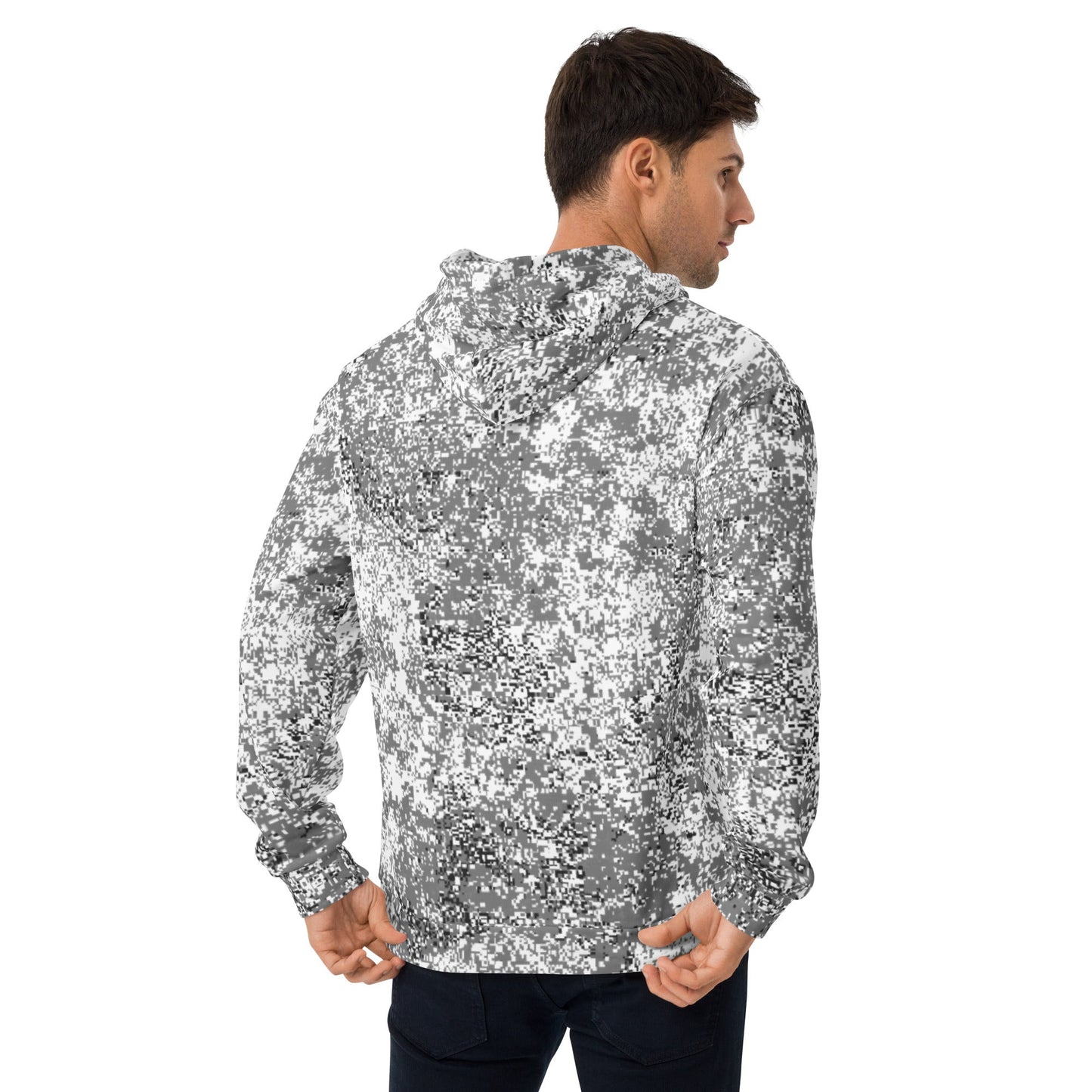 Russian Digital EMR Snow CAMO Unisex Hoodie - Hoodies