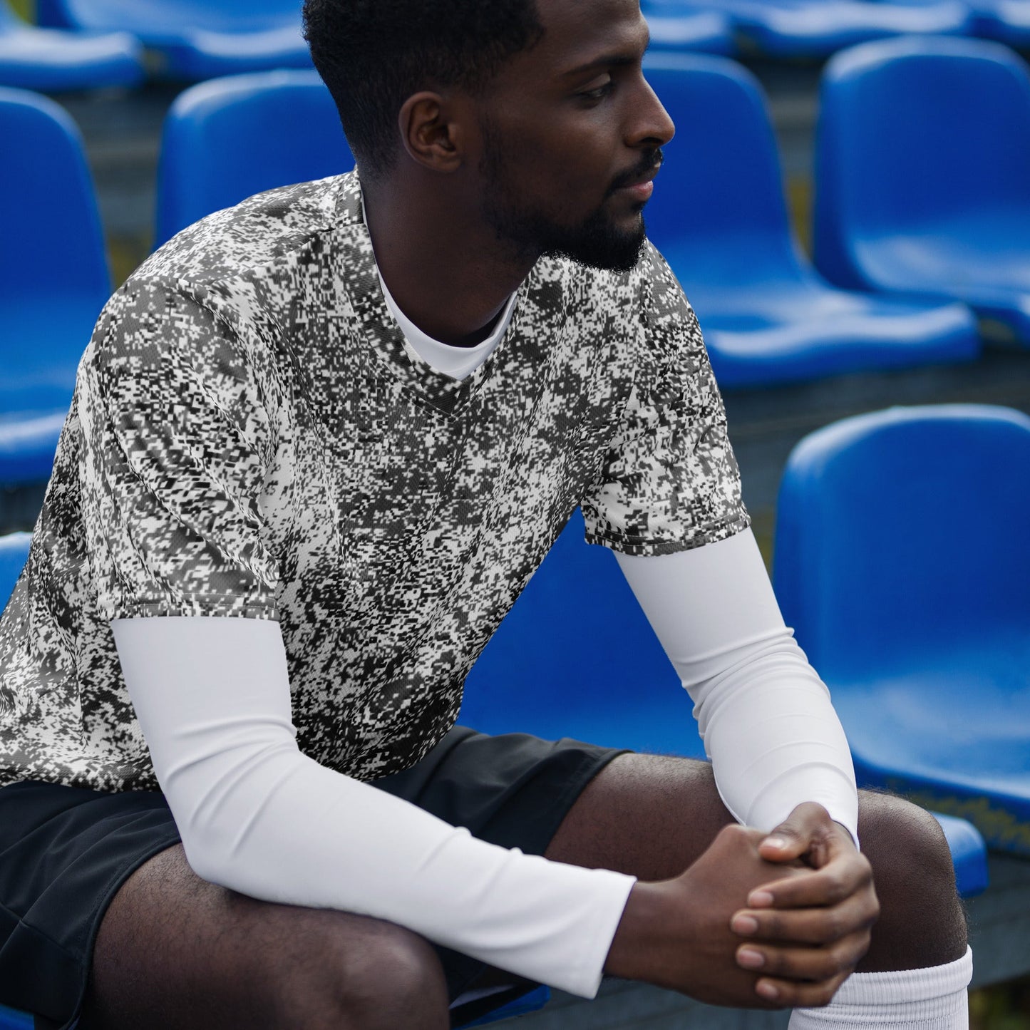 Russian Digital EMR Snow CAMO unisex sports jersey - Sports Jerseys