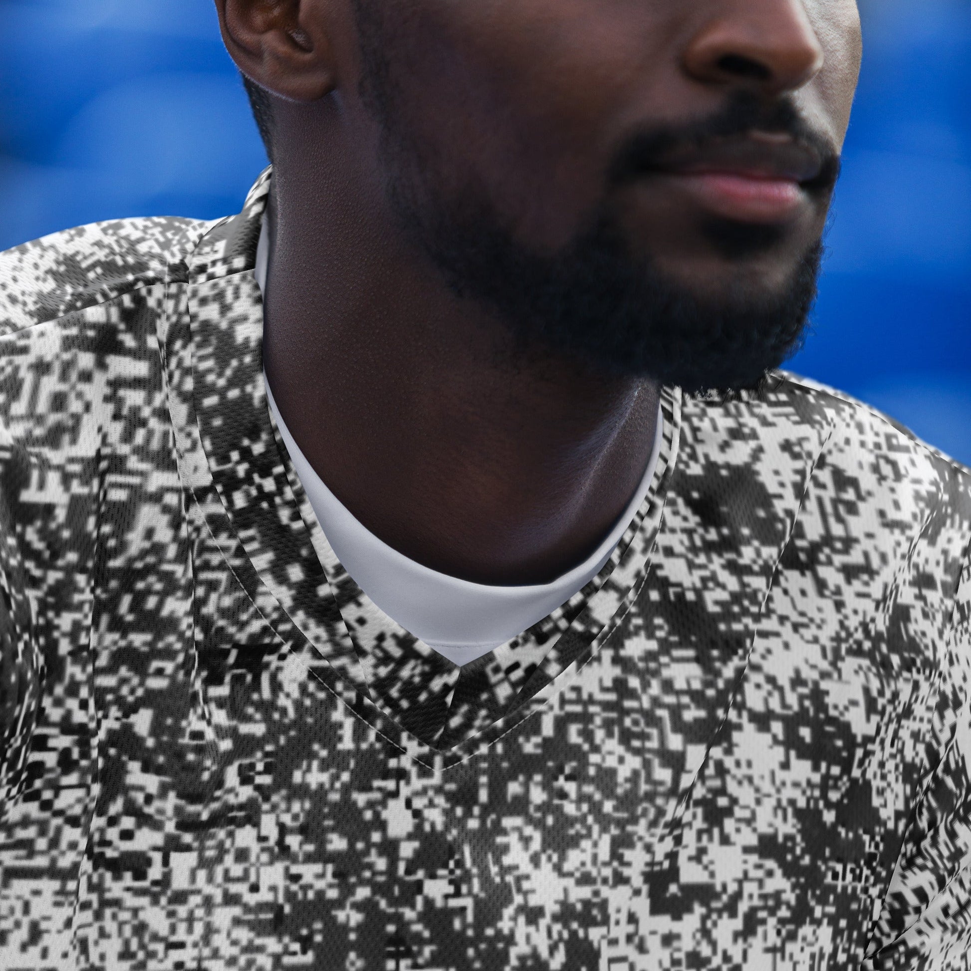 Russian Digital EMR Snow CAMO unisex sports jersey - Sports Jerseys