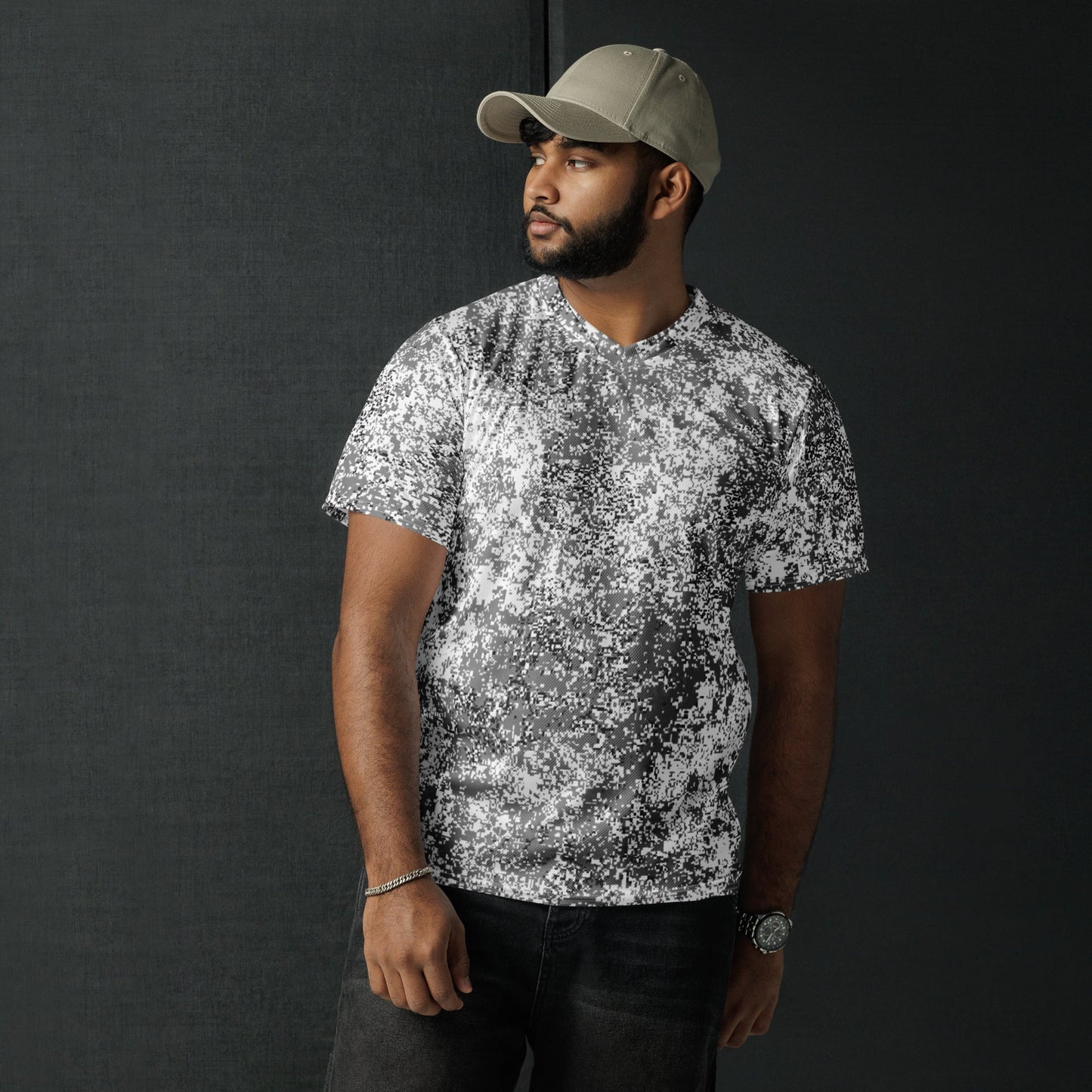 Russian Digital EMR Snow CAMO unisex sports jersey - Sports Jerseys