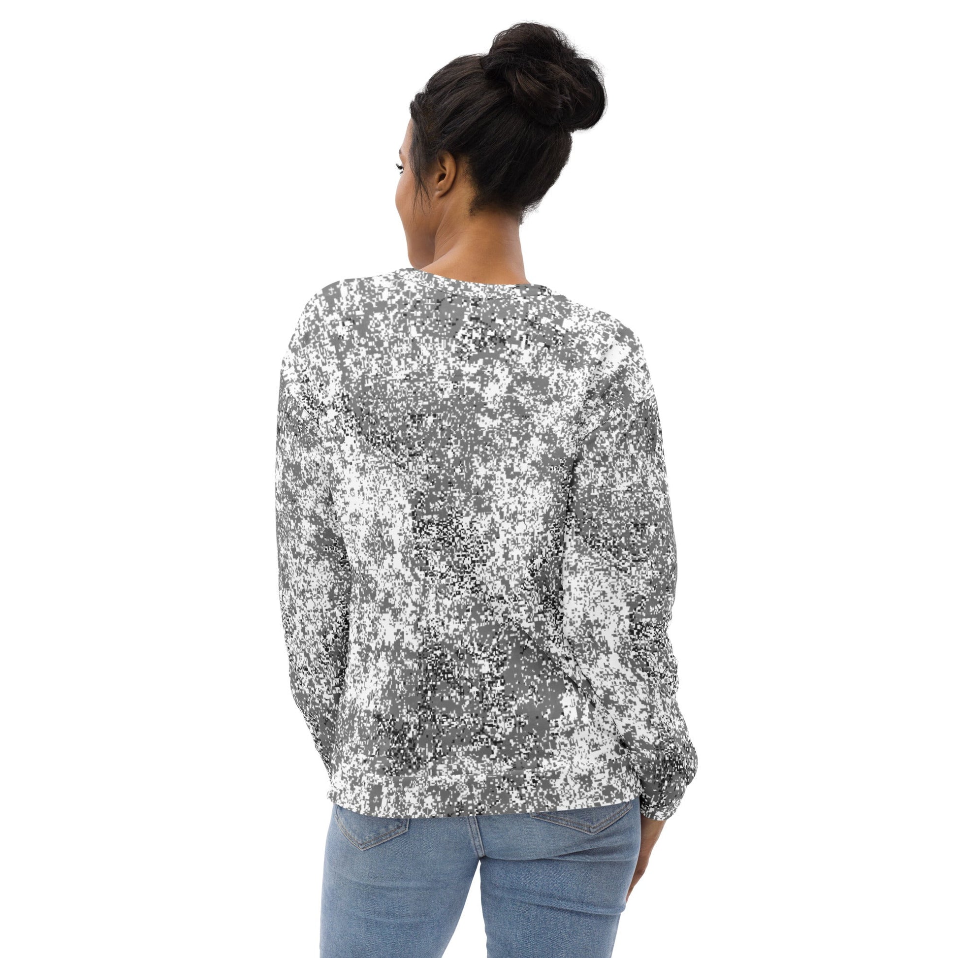 Russian Digital EMR Snow CAMO Unisex Sweatshirt - Sweatshirts