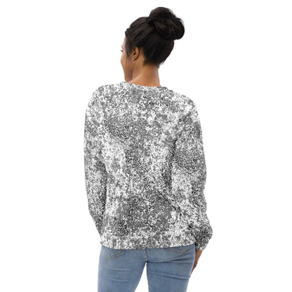 Russian Digital EMR Snow CAMO Unisex Sweatshirt - Sweatshirts