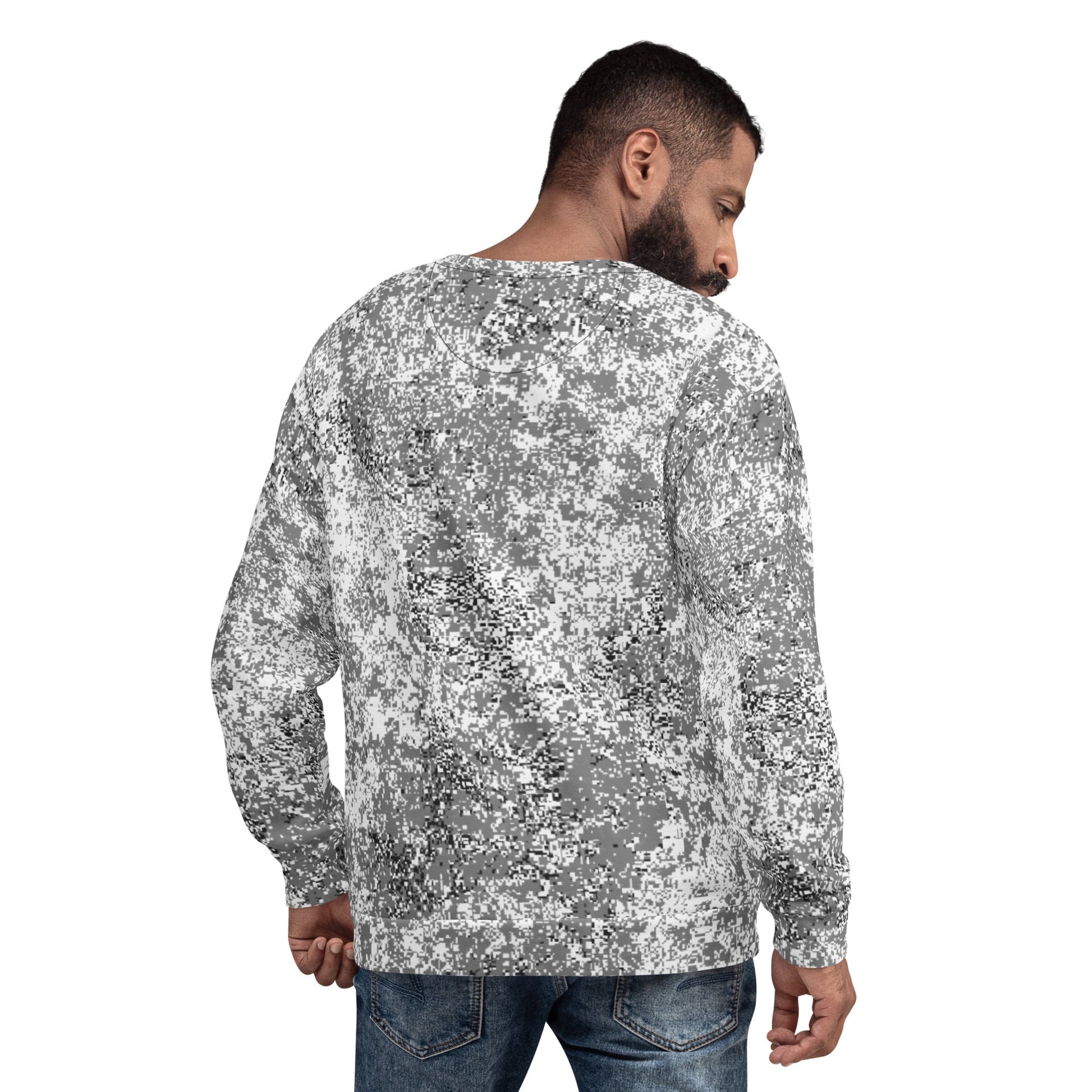 Russian Digital EMR Snow CAMO Unisex Sweatshirt - Sweatshirts