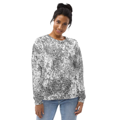 Russian Digital EMR Snow CAMO Unisex Sweatshirt - Sweatshirts