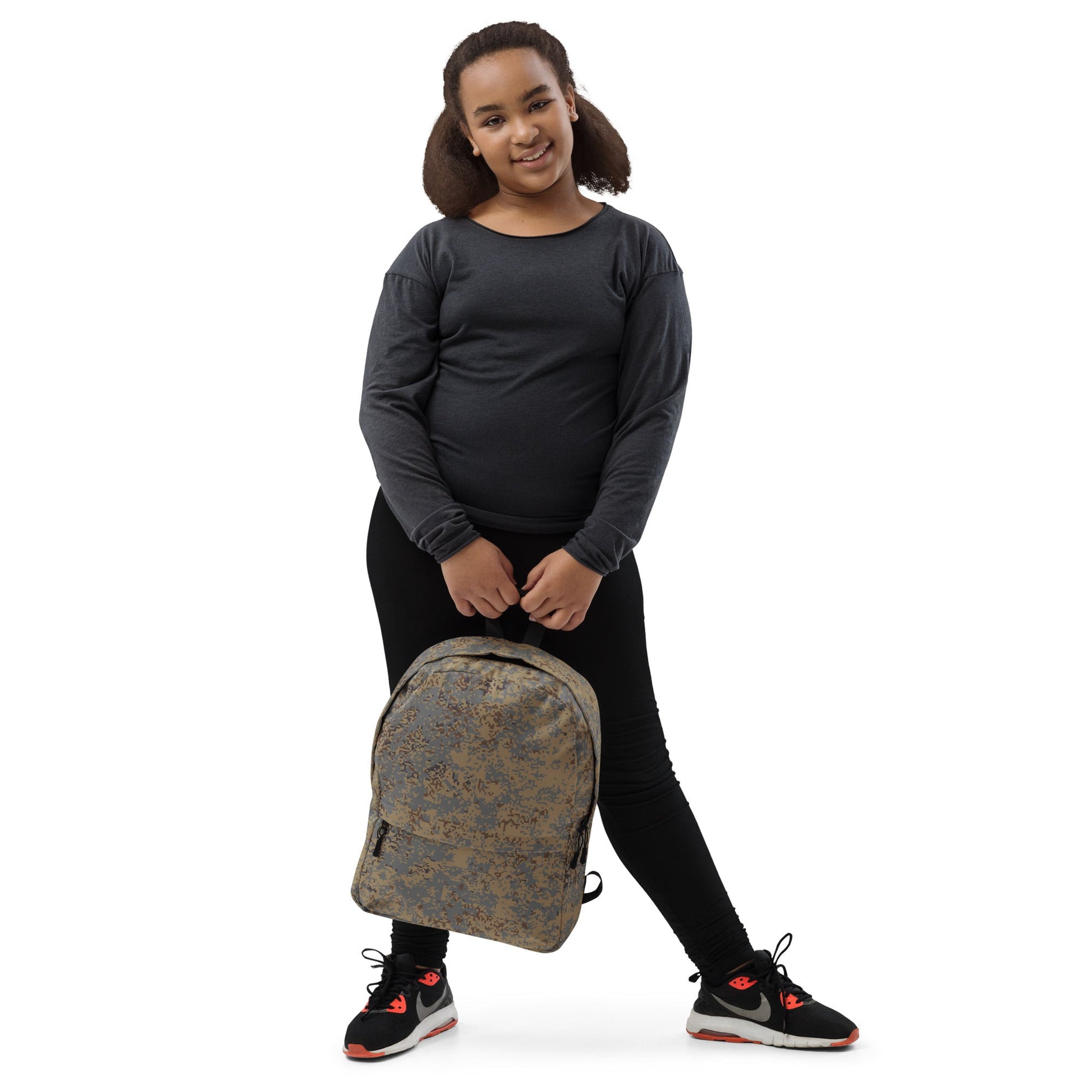 Russian Digital EMR Winter Grey CAMO Backpack