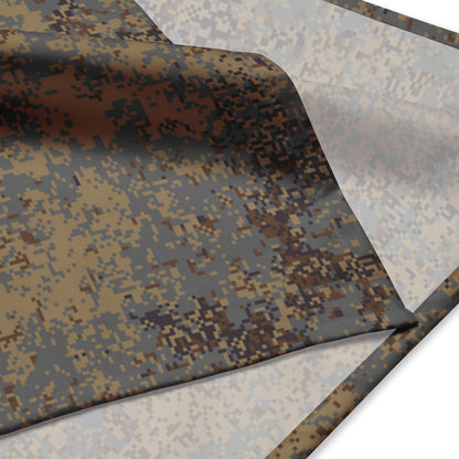 Russian Digital EMR Winter Grey CAMO Bandana