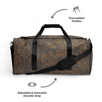 Russian Digital EMR Winter Grey CAMO Duffle Bag