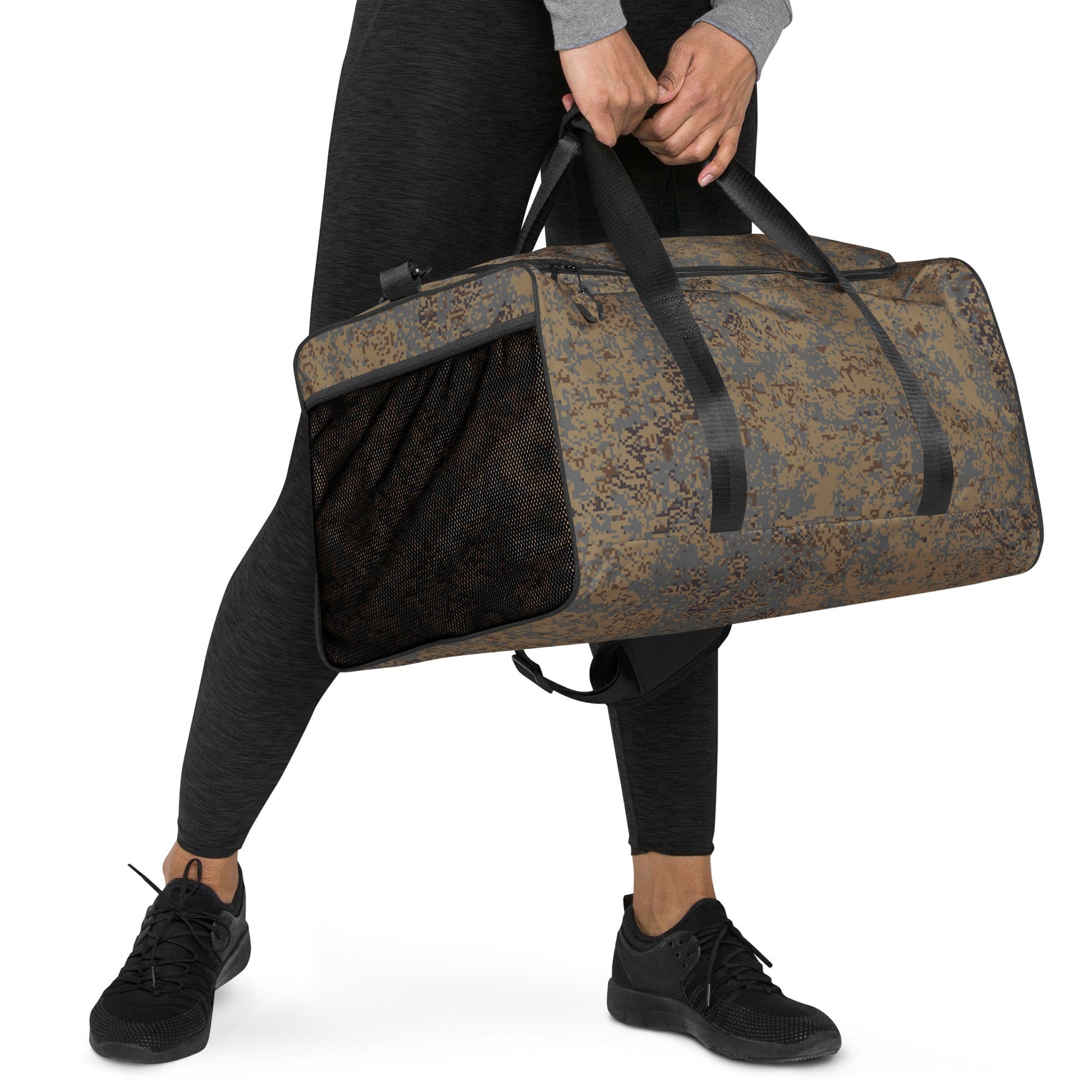 Russian Digital EMR Winter Grey CAMO Duffle Bag