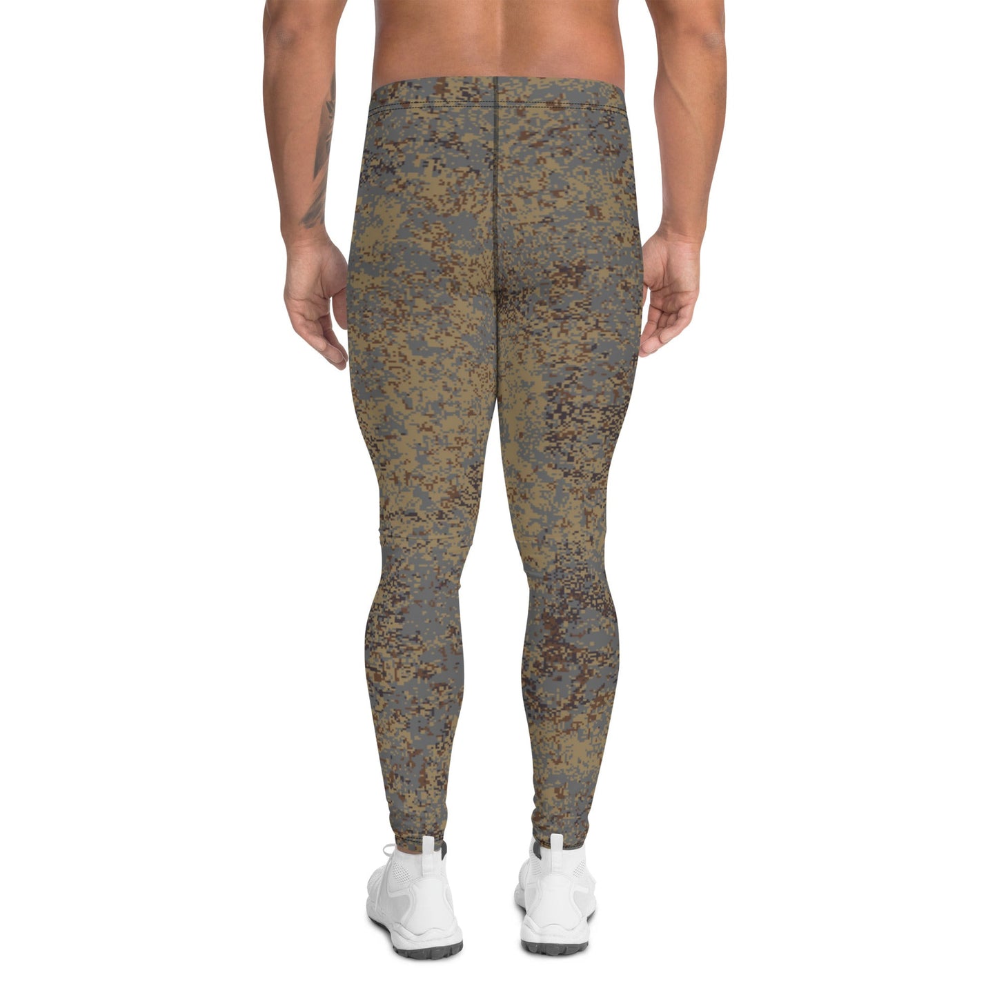 Russian Digital EMR Winter Grey CAMO Mens Leggings