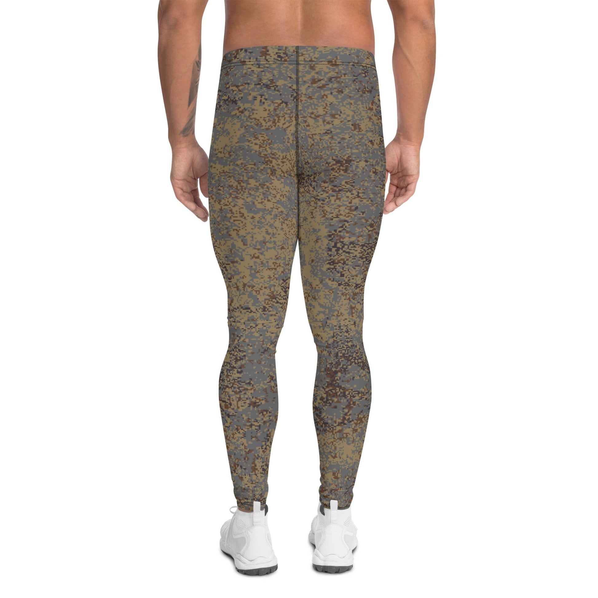 Russian Digital EMR Winter Grey CAMO Mens Leggings