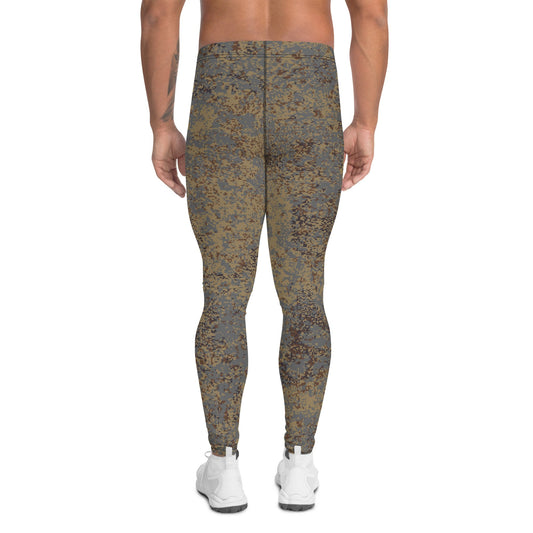 Russian Digital EMR Winter Grey CAMO Mens Leggings