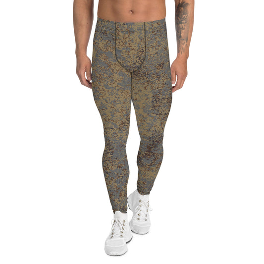 Russian Digital EMR Winter Grey CAMO Mens Leggings - XS