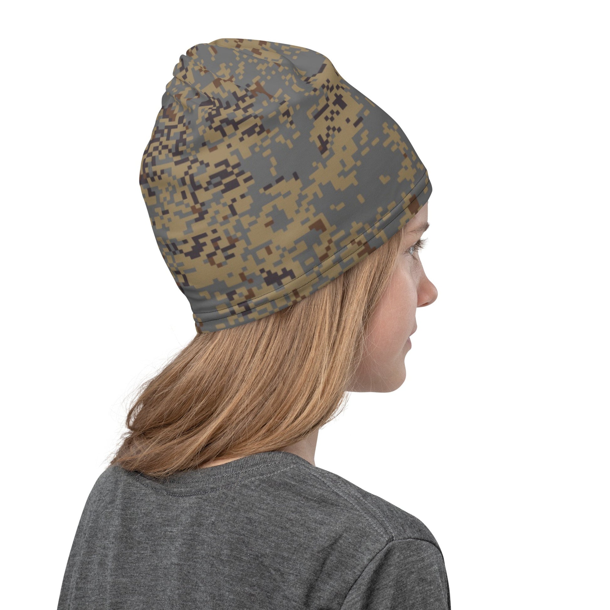 Russian Digital EMR Winter Grey CAMO Neck Gaiter - Gaiters