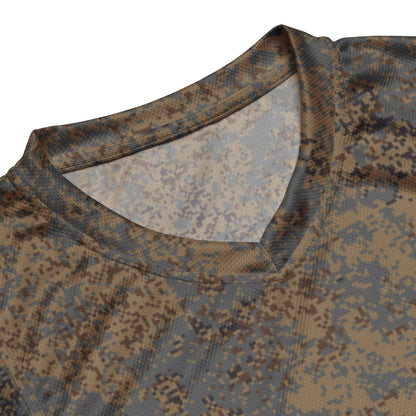 Russian Digital EMR Winter Grey CAMO Unisex Basketball Jersey