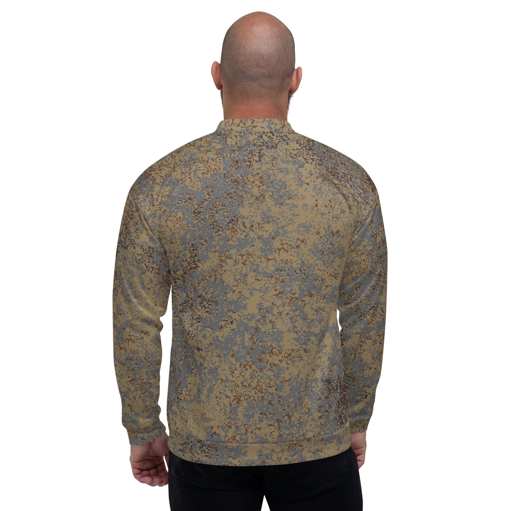 Russian Digital EMR Winter Grey CAMO Unisex Bomber Jacket