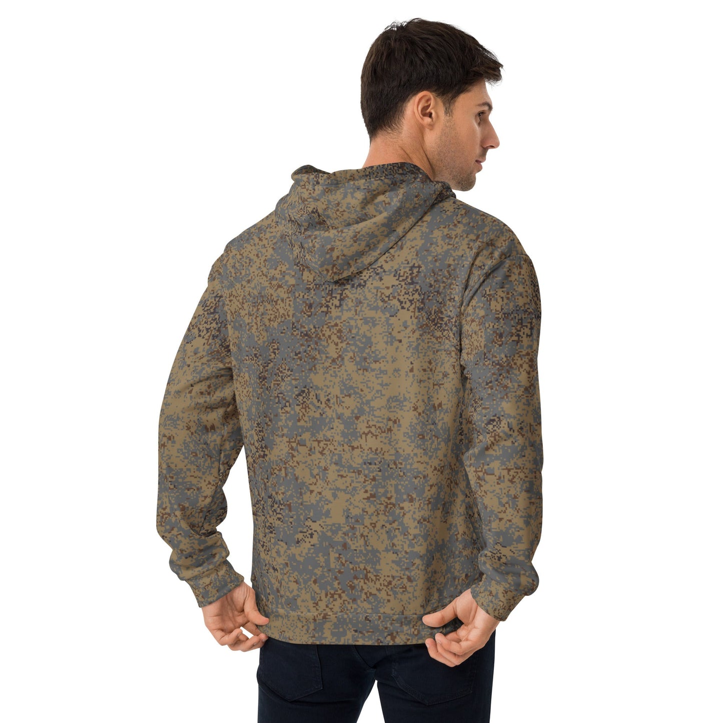 Russian Digital EMR Winter Grey CAMO Unisex Hoodie