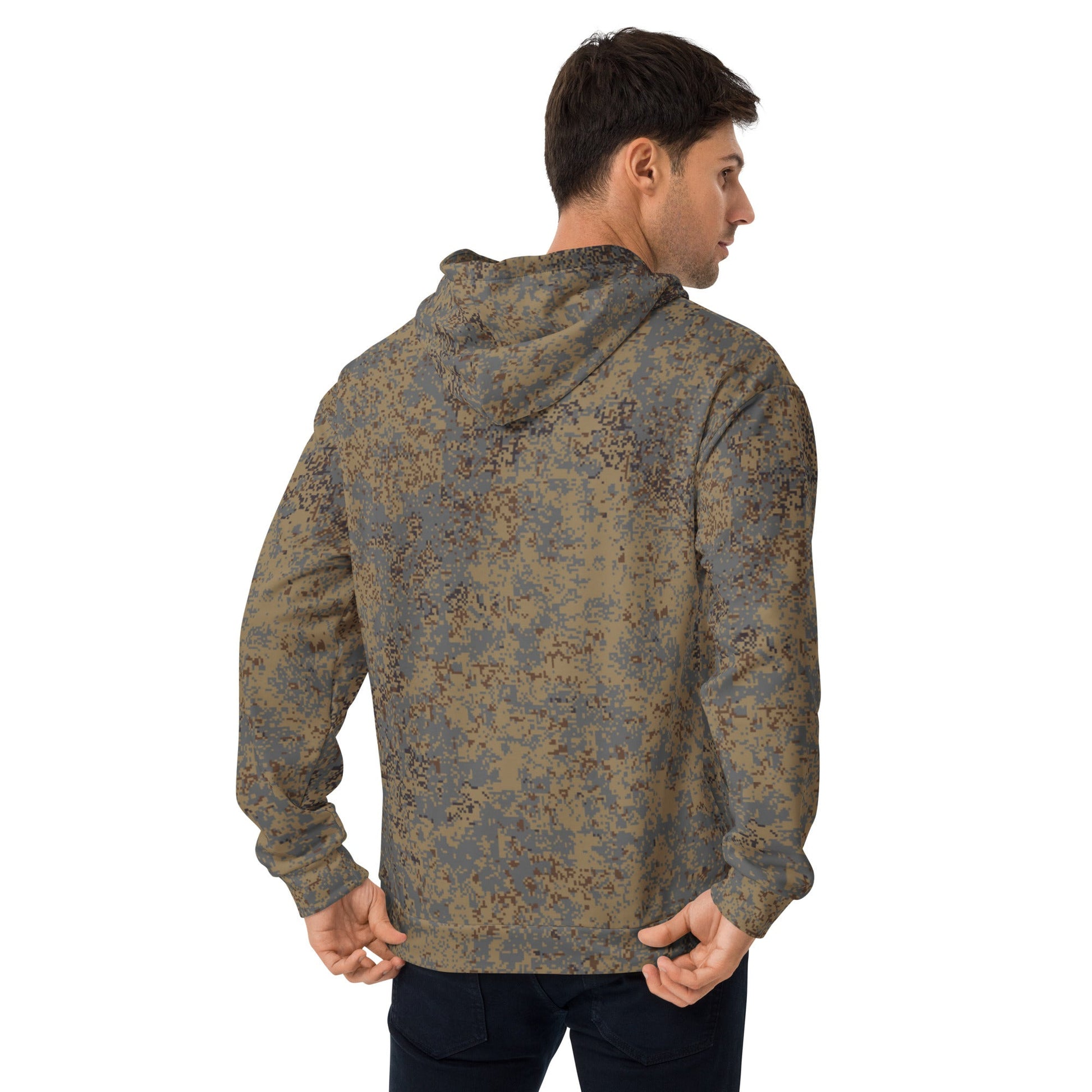 Russian Digital EMR Winter Grey CAMO Unisex Hoodie