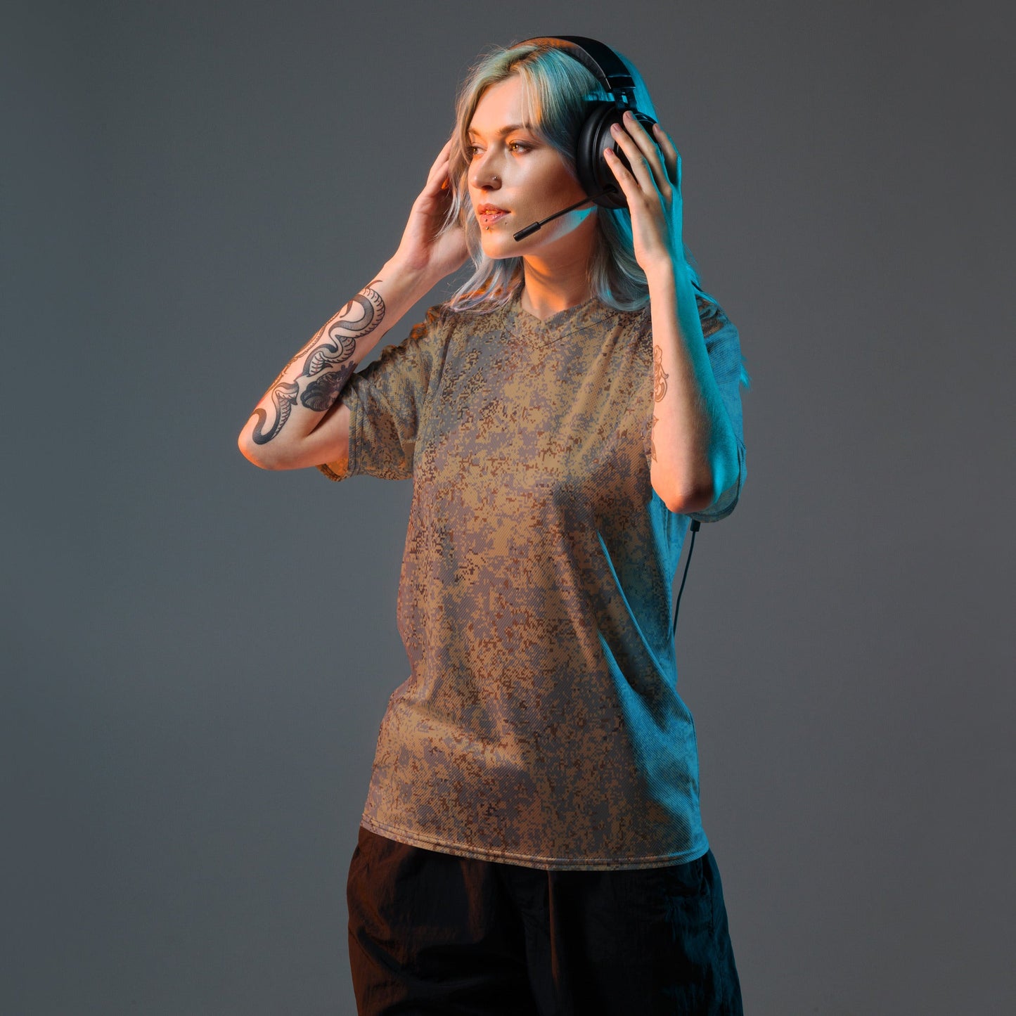 Russian Digital EMR Winter Grey CAMO Unisex Sports Jersey