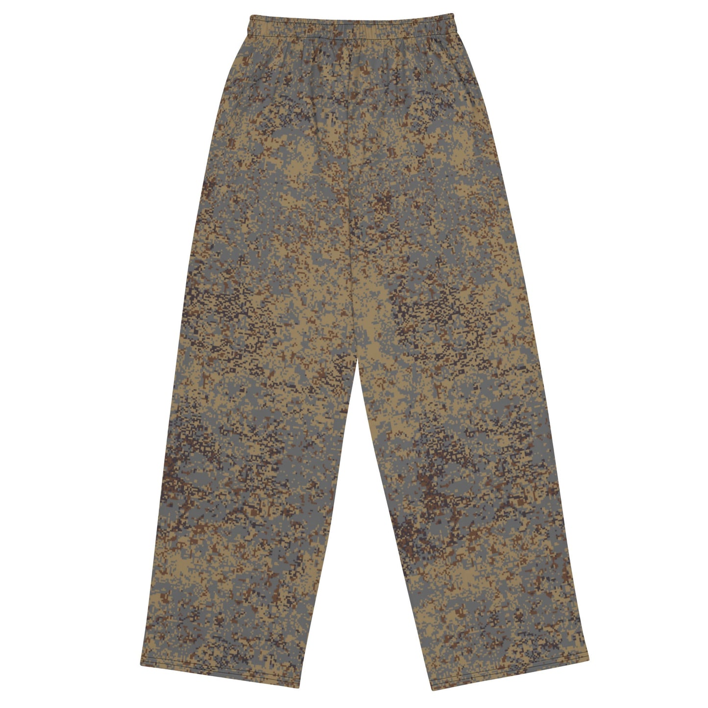 Russian Digital EMR Winter Grey CAMO Unisex Wide-Leg Leisure Pants