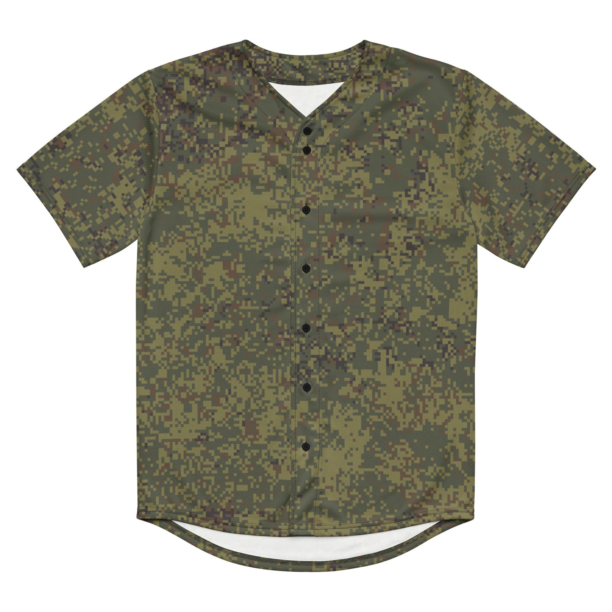 Russian Digital EMR Woodland CAMO baseball jersey - Baseball Jerseys
